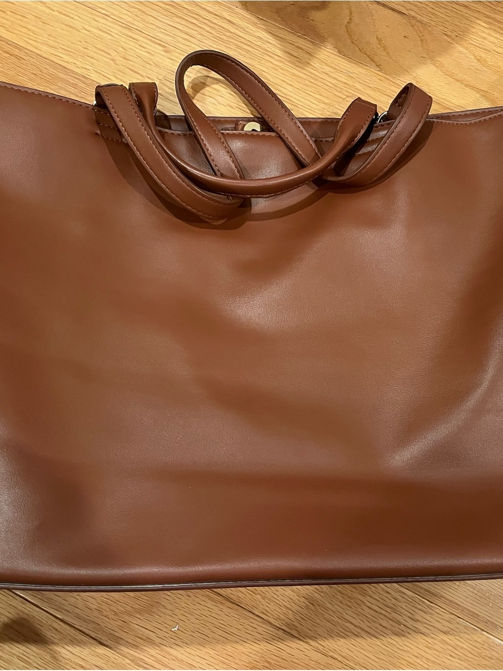 On 34th Classic Brown Women's Tote Bag